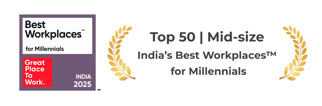 Certificate logo with text